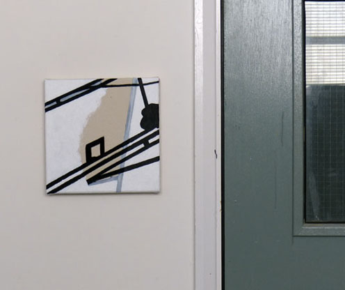 Philip Bradshaw, Installation view, Between the idea and the reality revisited 1, Open Studio 2014